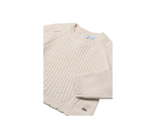 Jersey Flores Bordadas Jengibre  Mayoral