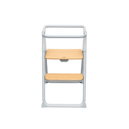 Silla de Comer 4 en 1, Bouncer, Montessori 0-36M | Beige - Born
