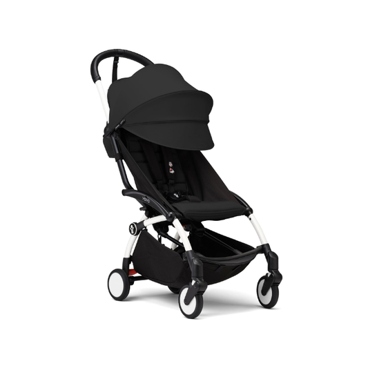 Estructura de Coche Yoyo 3 Blanco + Cobertura Babyzen  6+ | Negro - Yoyo