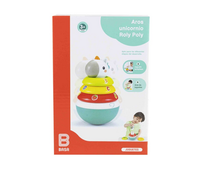 AROS UNICORNIO ROLY POLY MULTICOLOR BASA