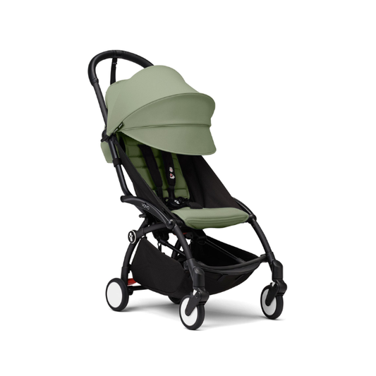 Estructura de Coche Yoyo 3 Negro + Cobertura Babyzen  6+ | Olivo - Yoyo