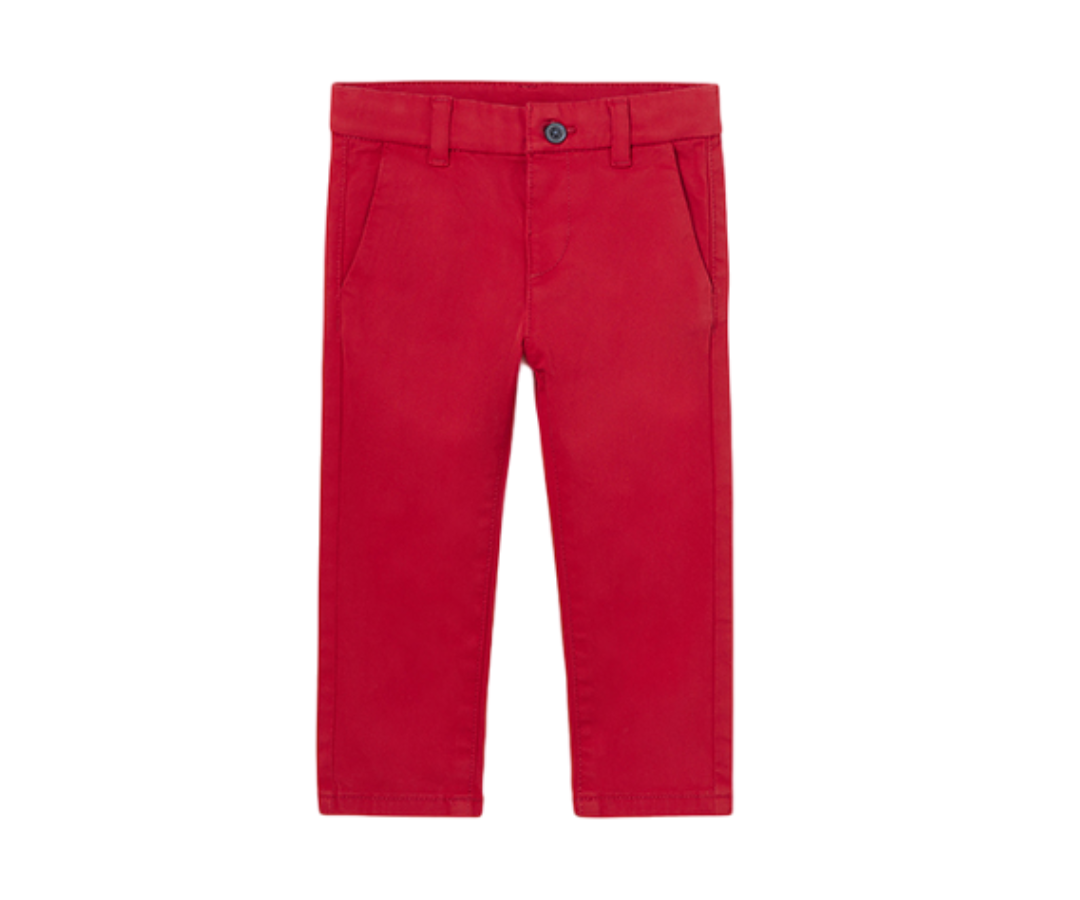 PANTALÓN CHINO BASICO ROJO MAYORAL