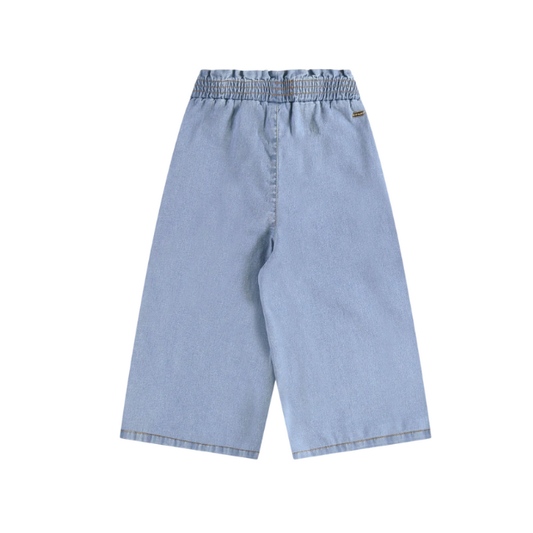 Pantalón Niñas Azul Plateado - Up Baby