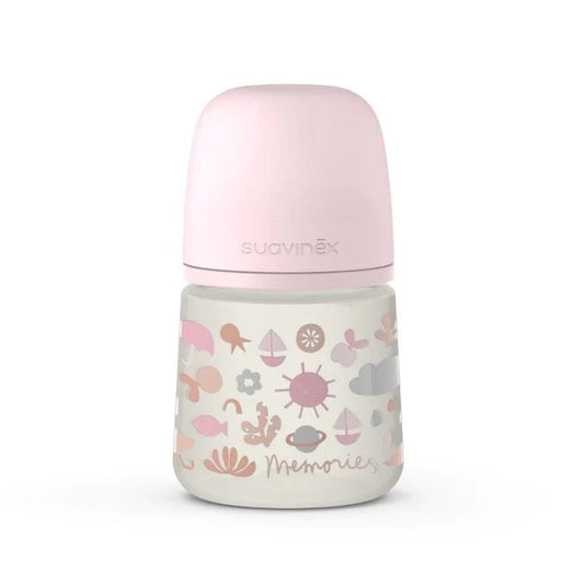 BIBERON TETINA FISIOLOGICA SX PRO 5OZ MEMORIES ROSA SUAVINEX