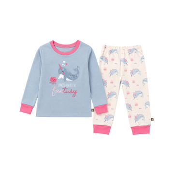 Pijama 2 Piezas | Ballenita - B4baby