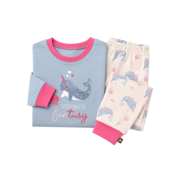 Pijama 2 Piezas | Ballenita - B4baby