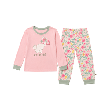 Pijama 2 Piezas | Flores - B4baby