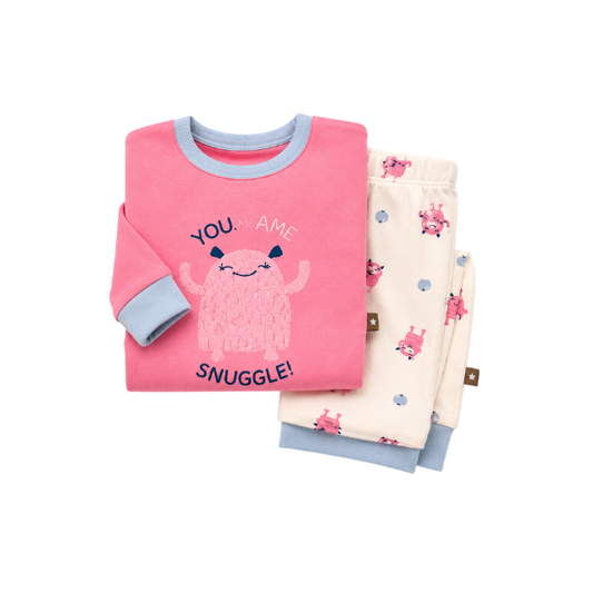 Pijama 2 Piezas | Mounstritas - B4baby