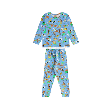 Pijama: Camiseta + Pantalones Niñas/Niños - Up Baby