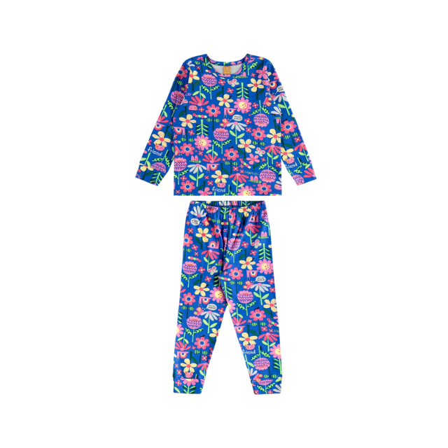 Pijama: Camiseta + Pantalones Niñas/Niños - Up Baby
