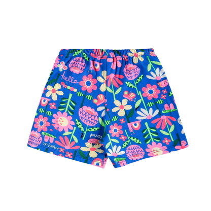 Pijama: Blusa + Shorts Niñas Blanco - Up Baby