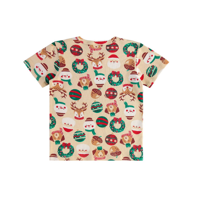 Pijama: Camiseta + Shorts Niños Abstracto - Up Baby