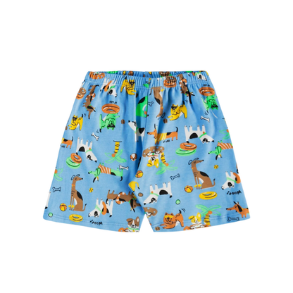 Pijama: Camiseta + Shorts Niños Blanco - Up Baby