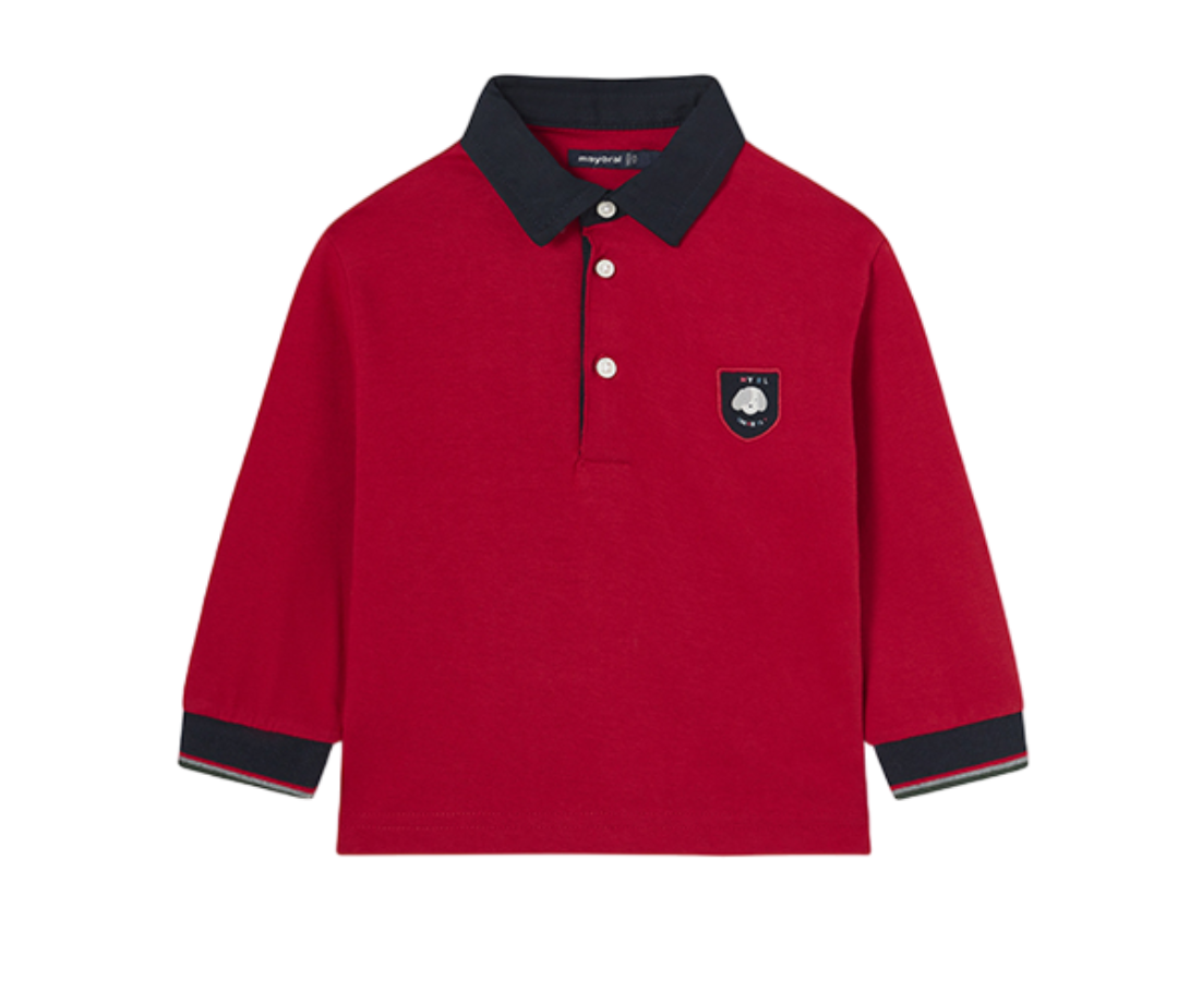 Polo M/L Vestir Rojo Mayoral