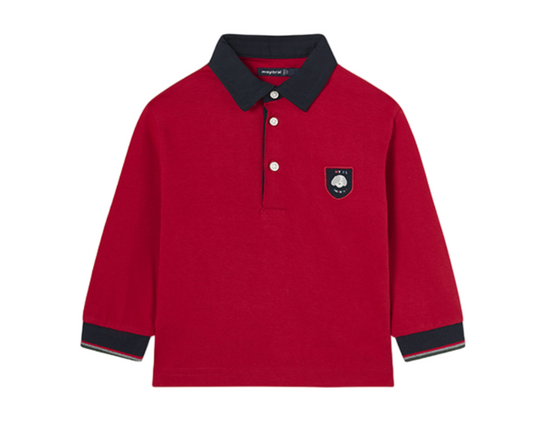Polo M/L Vestir Rojo Mayoral
