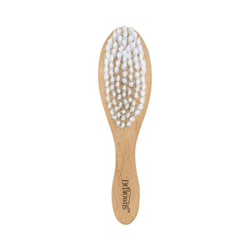 Set De Cepillo Y Peine Cerdas Suaves De Madera - Dr. Browns