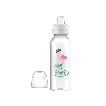 Biberon de Trans. B/S con Boquilla 8 Oz | Flamenco - Dr. Browns