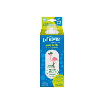 Biberon de Trans. B/S con Boquilla 8 Oz | Flamenco - Dr. Browns