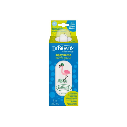 Biberon de Trans. B/S con Boquilla 8 Oz | Flamenco - Dr. Browns