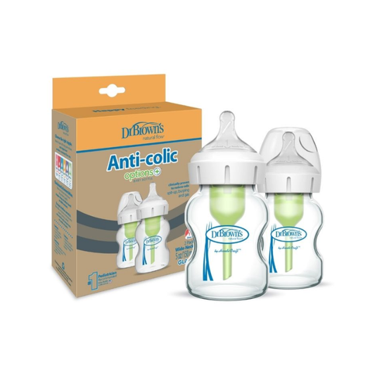 Set x2 Biberones De Vidrio B/A De 5 Oz - Dr. Browns