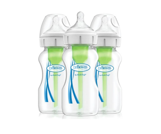 Set Biberones x3  B/A 9 Oz Transparente - Dr. Browns