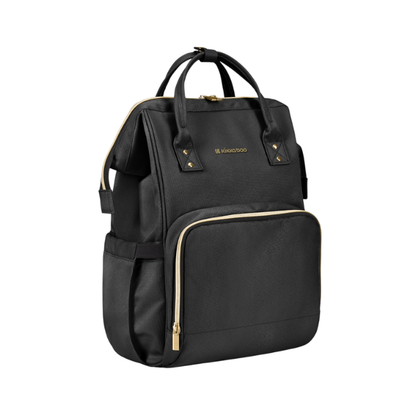 Pañalera Siena | Negro Dorado - Kikkaboo