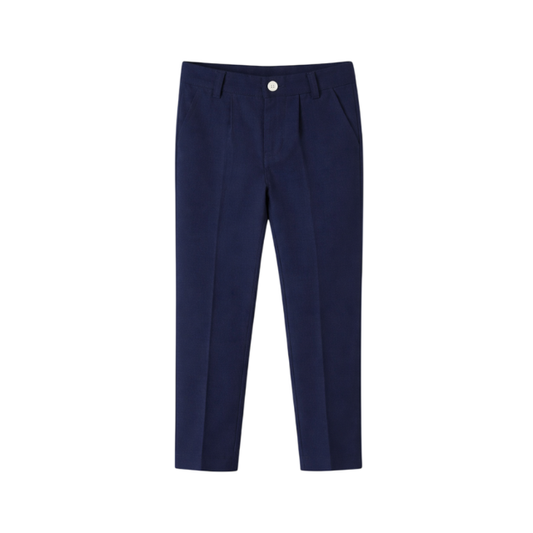 Pantalón lino suiting Marino - Mayoral