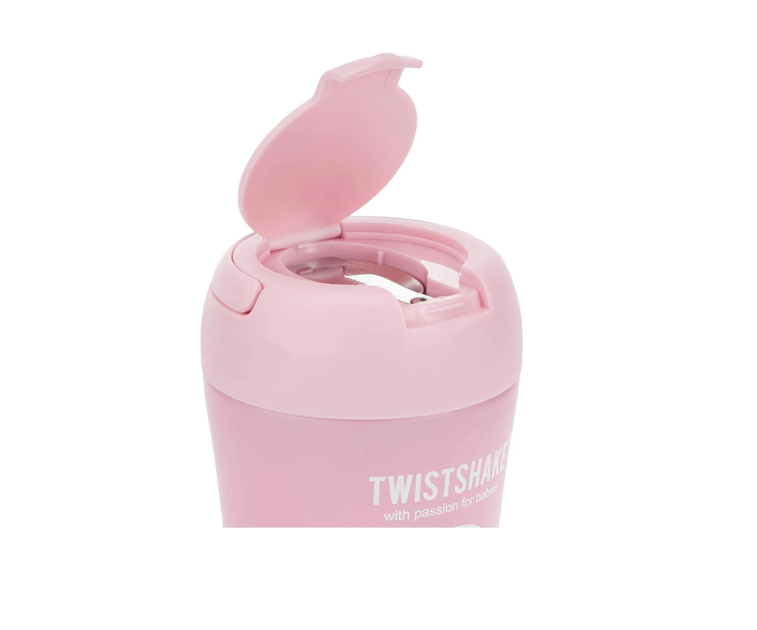 CONTENEDOR DE COMIDA 350ML - ROSA TWISTSHAKE
