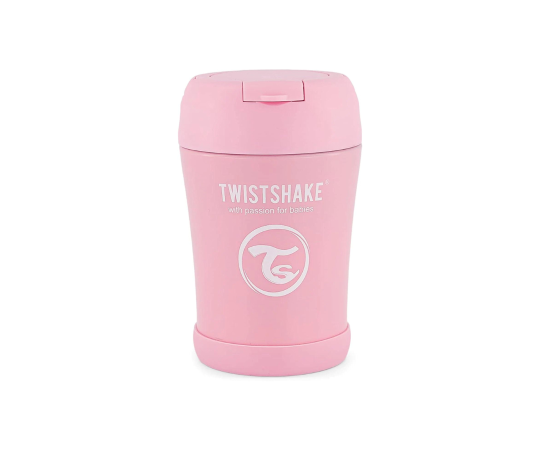 CONTENEDOR DE COMIDA 350ML - ROSA TWISTSHAKE
