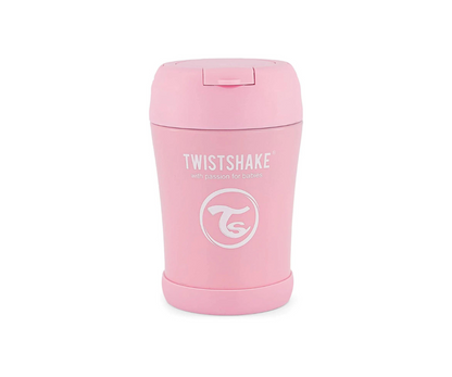 CONTENEDOR DE COMIDA 350ML - ROSA TWISTSHAKE