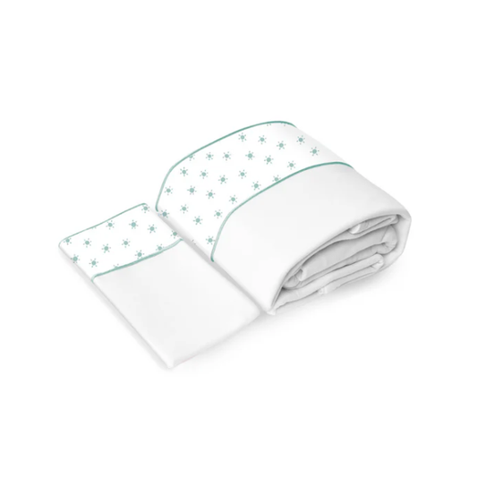 Sabanas Para Pack and Play Soles Pistachos -  Monchitos