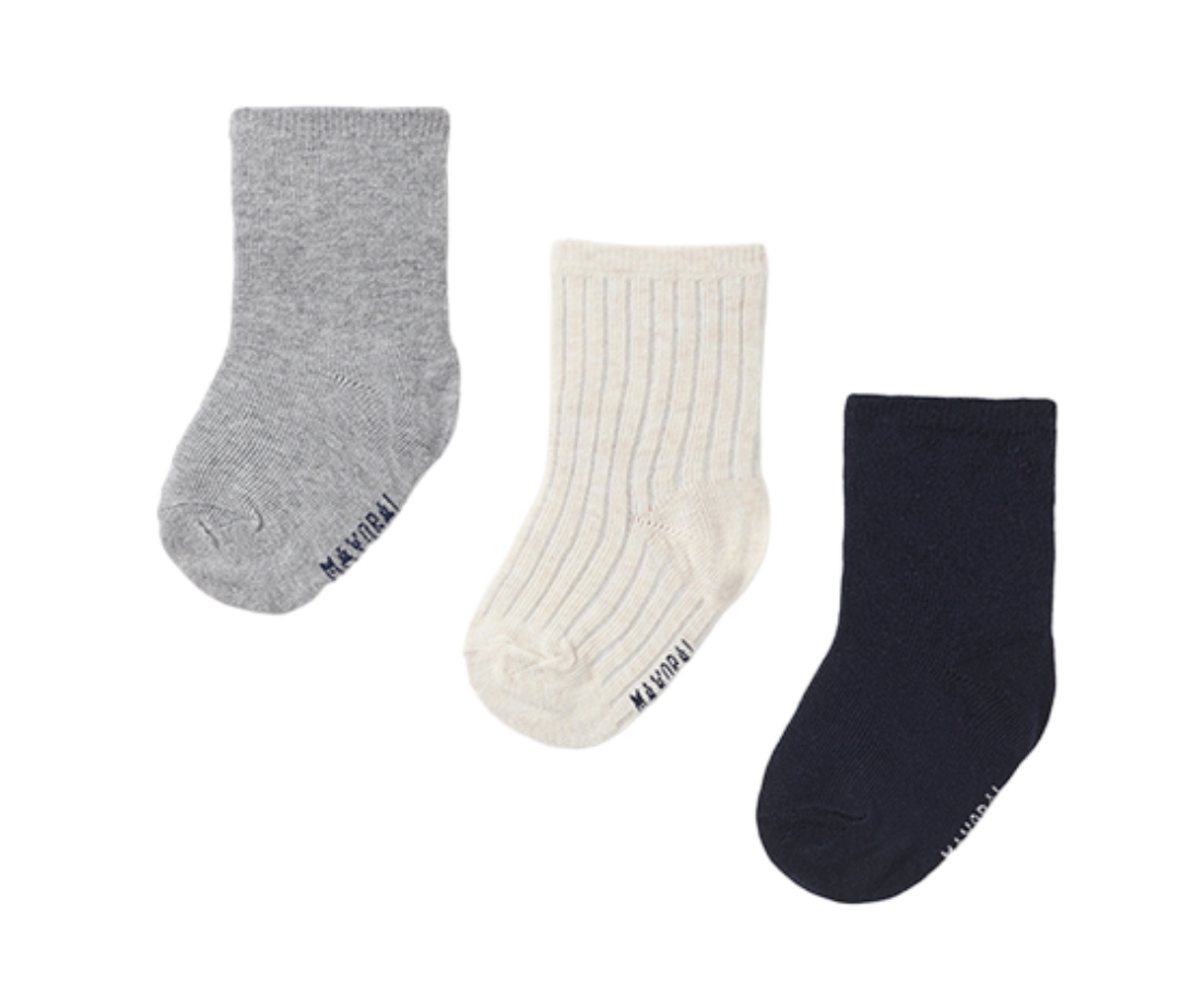 Set  3 Calcetines Lisos Yema Mayoral