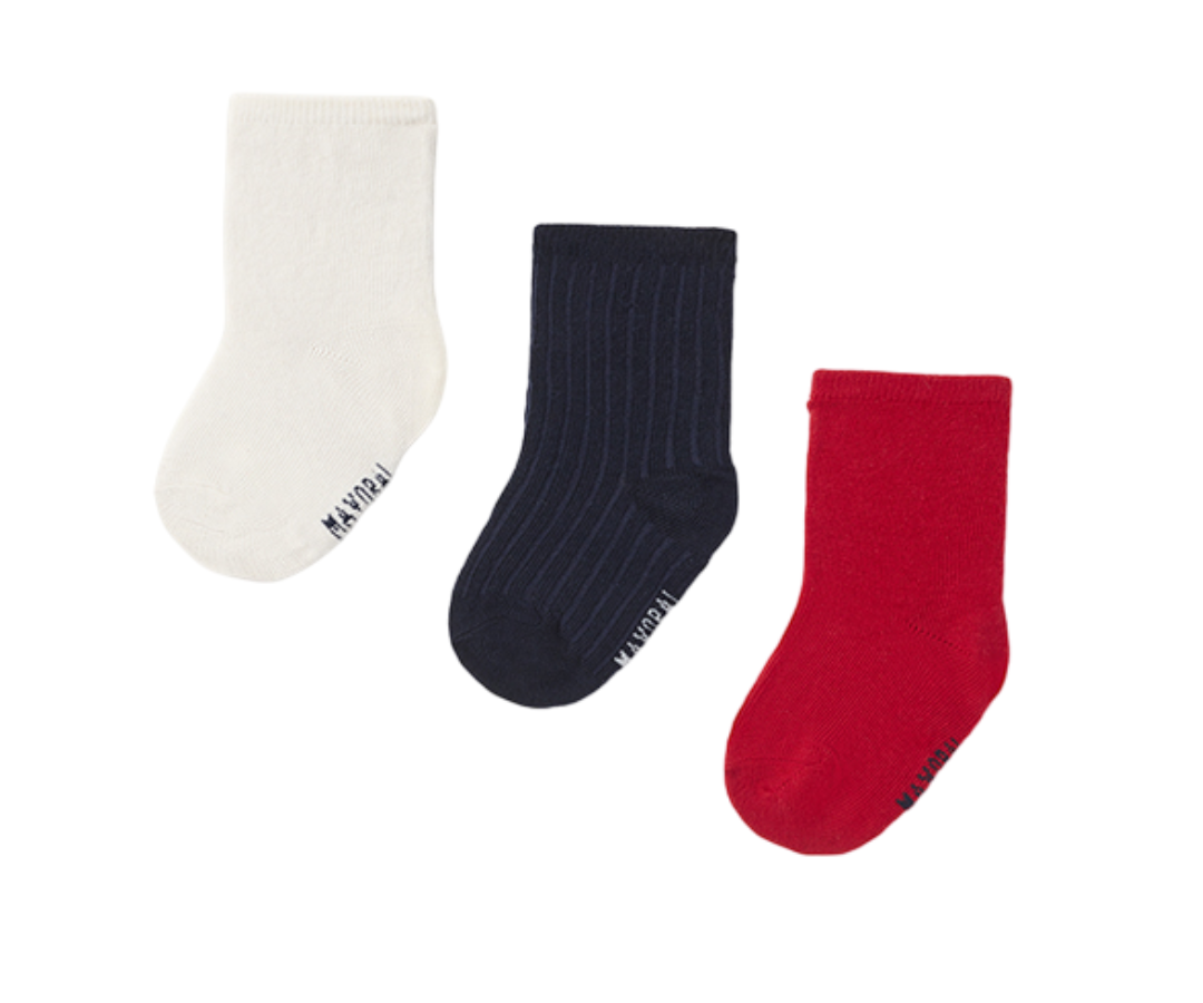 Set  3 Calcetines Lisos Yema Mayoral