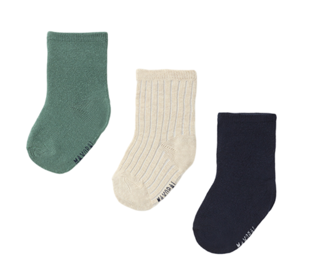 Set  3 Calcetines Lisos Yema Mayoral