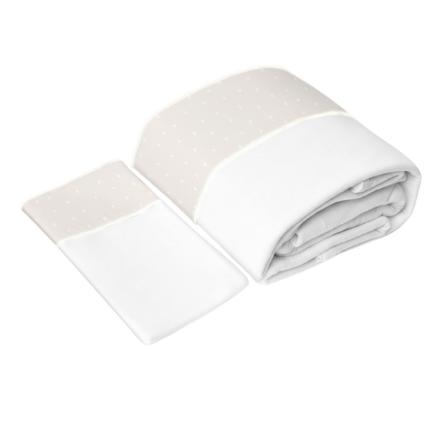 Set 6pz. Muselina Ropa de Cama | Crudo y Semillas B4 Baby