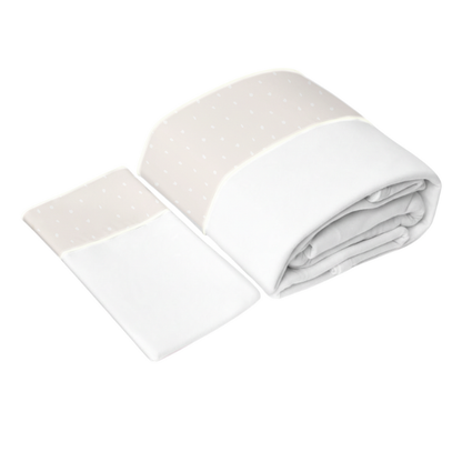 Set 6pz. Muselina Ropa de Cama | Crudo y Semillas B4 Baby