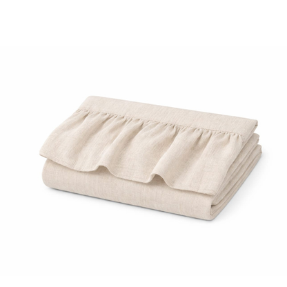 Set 6pz. Muselina Ropa de Cama | Habano y Semillas B4 Baby