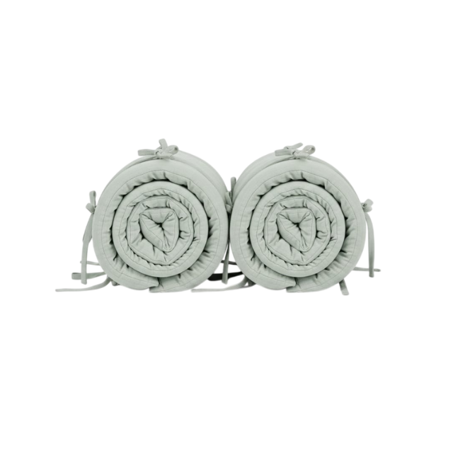 Set 6pz. Muselina Ropa de Cama | Pistacho y Semillas B4 Baby