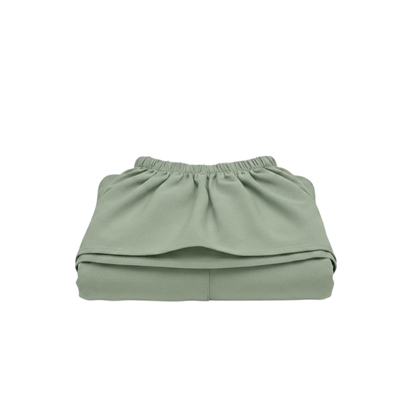 Set 6pz. Muselina Ropa de Cama | Pistacho y Semillas B4 Baby