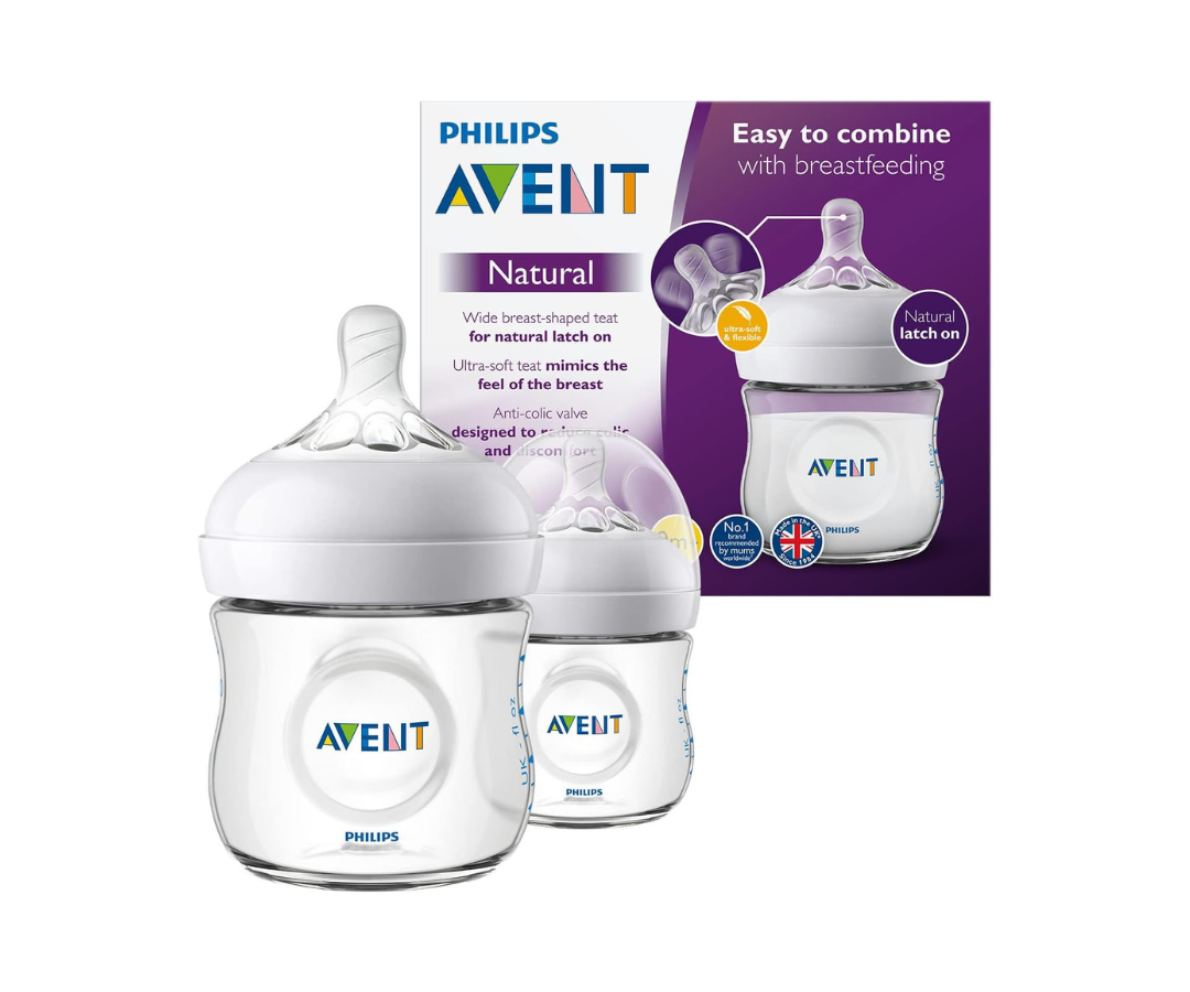 BIBERON NATURAL 125 ML X 2 AVENT