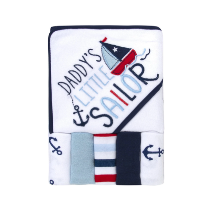 Set de Toallas x5 | Marinero Azul - Ad Sutton