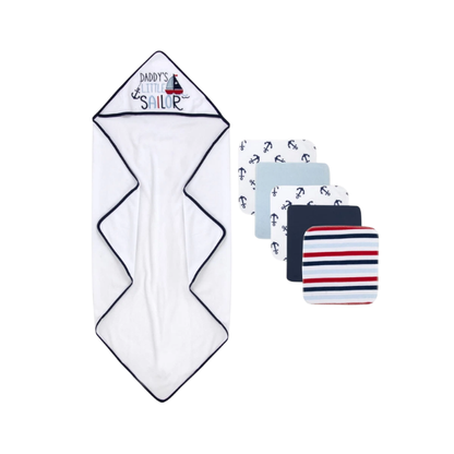Set de Toallas x5 | Marinero Azul - Ad Sutton