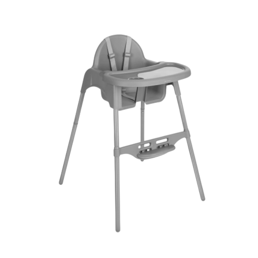 Silla De Comer 2 en 1 Jammy | Gris - Kikkaboo