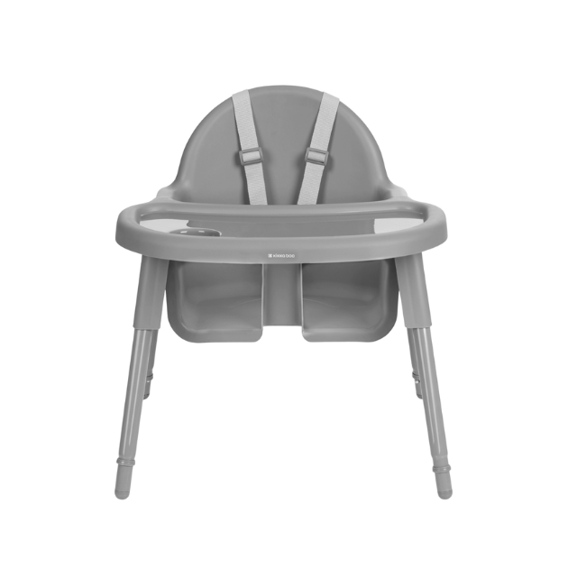 Silla De Comer 2 en 1 Jammy | Gris - Kikkaboo