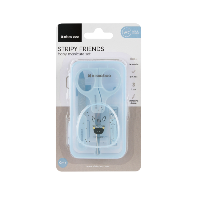 Set de Manicure | Stripy Friends - Kikkaboo