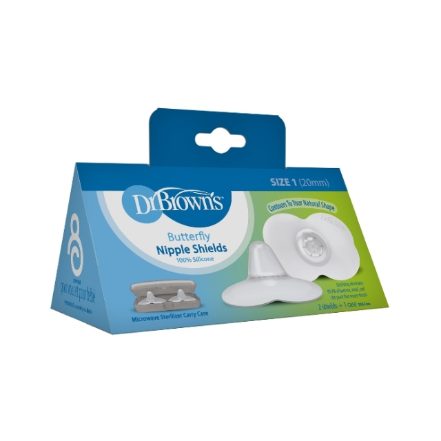 Pezoneras Con Estuche | Talla 1 - Dr. Browns