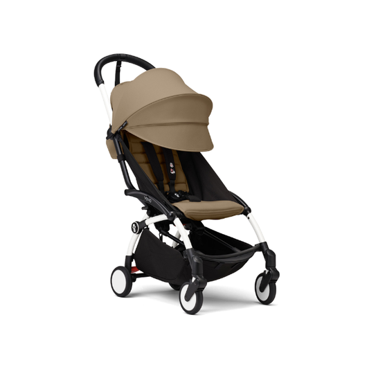Estructura de Coche Yoyo 3 Blanco + Cobertura Babyzen  6+ | Toffee - Yoyo