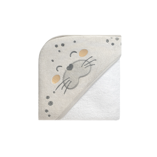 Toalla con Capucha | Seally Me - Kikkaboo