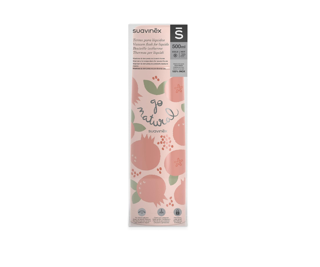 TERMO PARA LIQUIDOS GO NATURAL GRANADA SUAVINEX