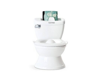 BACINILLA BLANCA MY SIZE CON ADAPTADOR Y ORGANIZADOR  SUMMER INFANT